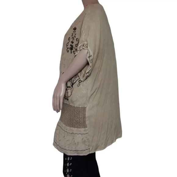 Vintage Nancy-K Tan Duck Fish Tunic - Picture 2 of 8